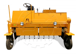 Windrow Composting Machine in SX Multi Manure Composting Process Plant