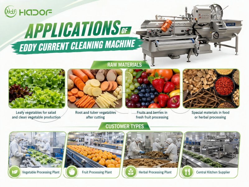 Applications of Eddy Current Cleaning Machine