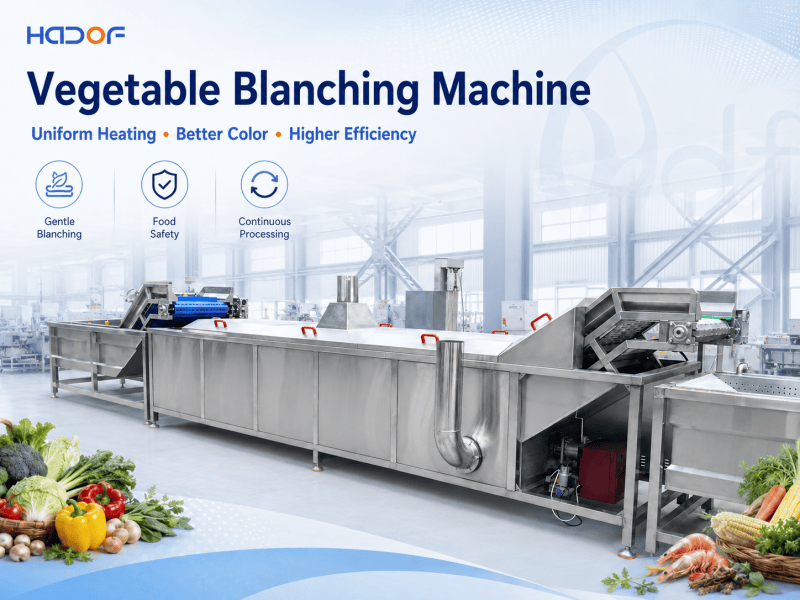 Vegetable Blanching Machine